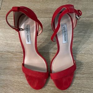 Steve Madden Red Heels